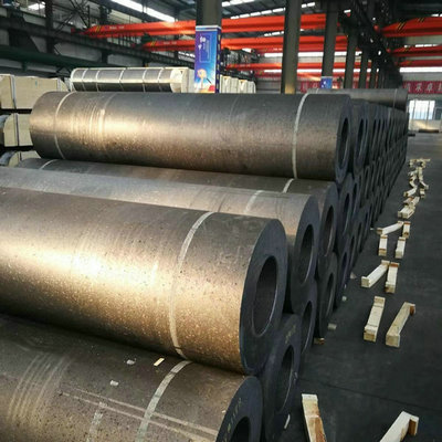 Graphite Electrode Sìona Saothrachadh Fùirneis EAF Steel dèanamh